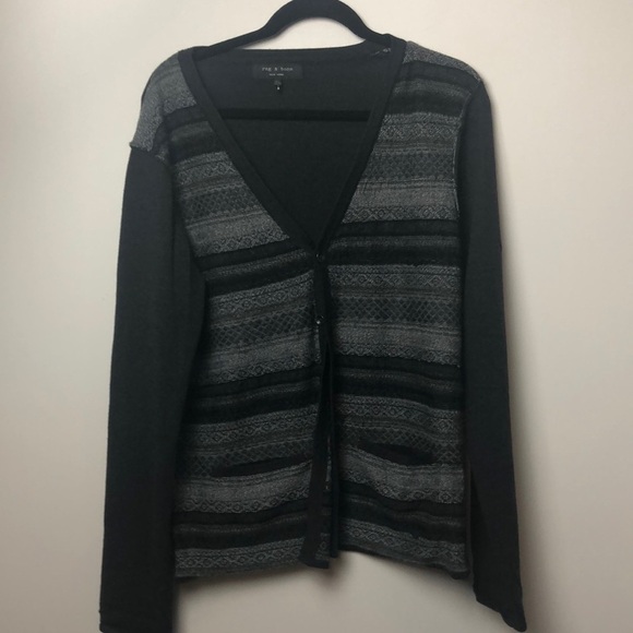 Rag & bone cardigan wool/ alpaca sweater